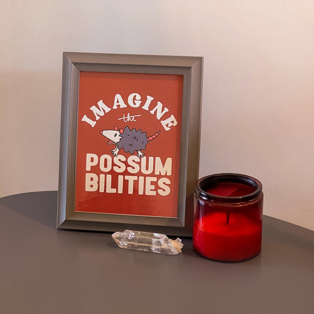 Possum-bilities Print
