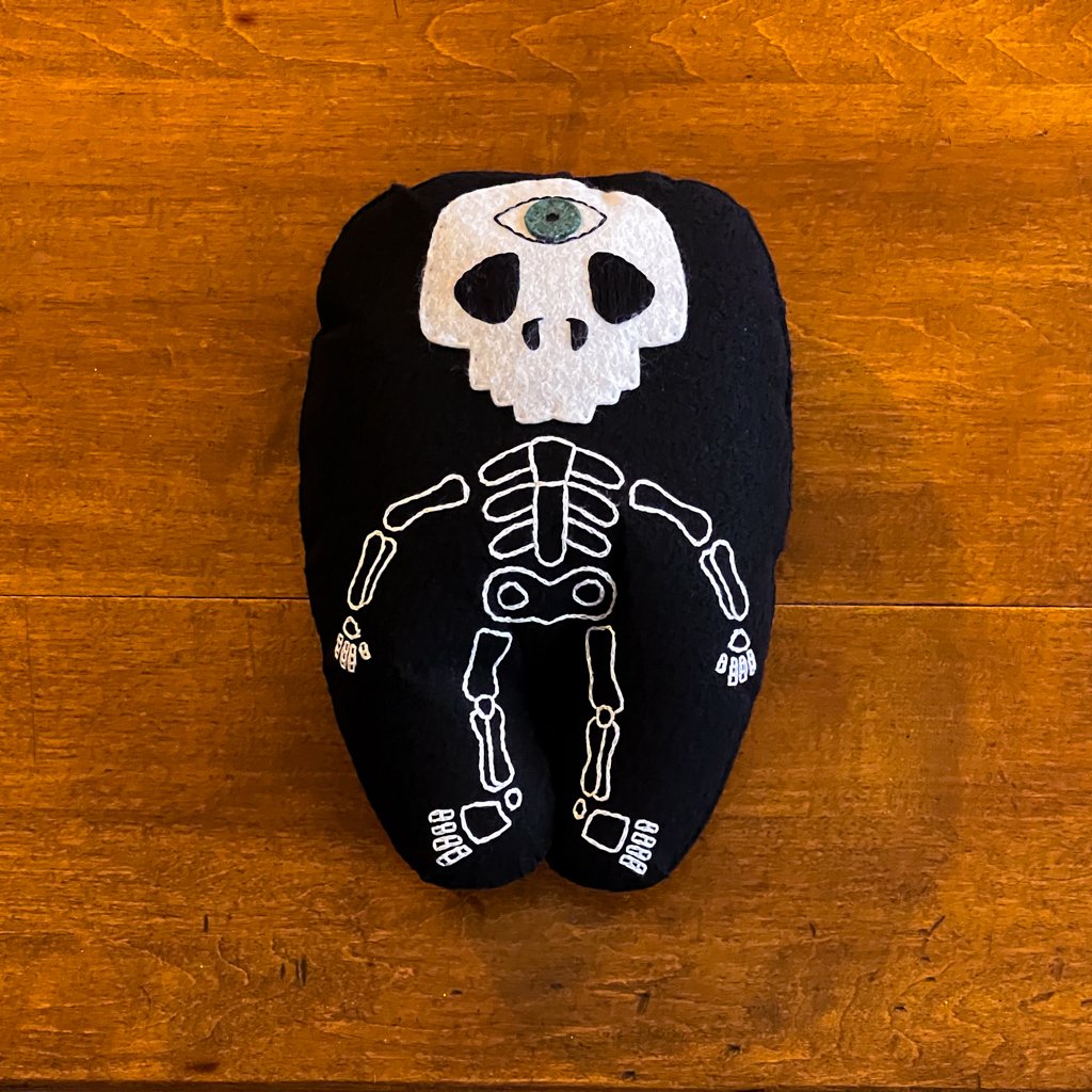 Third-Eye Skeleton Plush