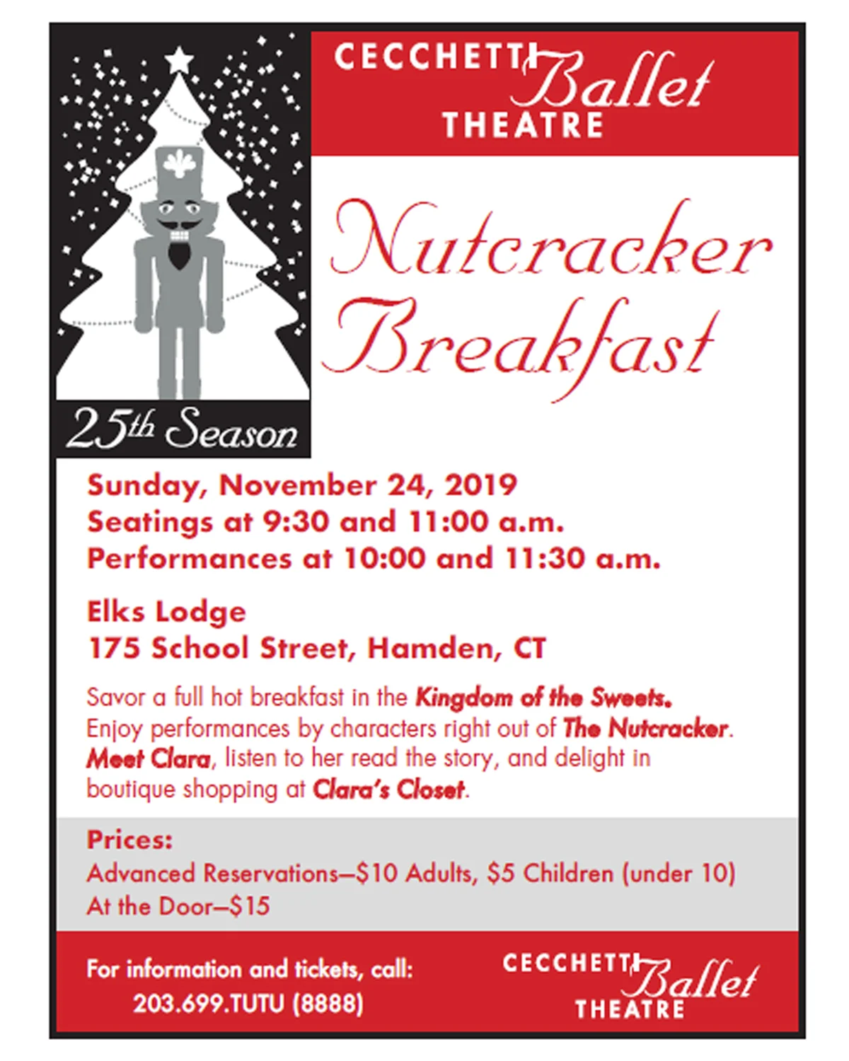 Nutcracker Breakfast