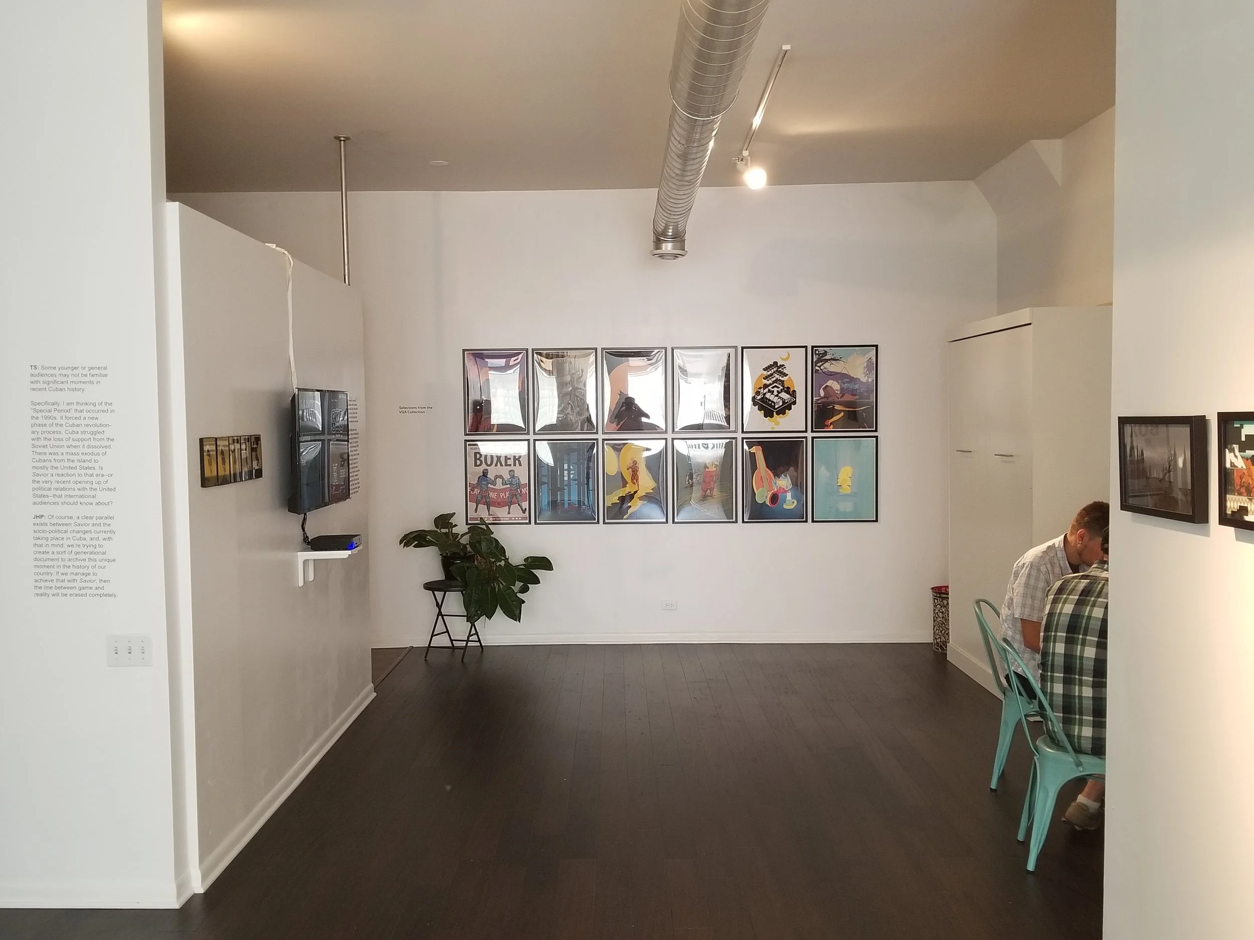 Inside the Video Game Art Gallery