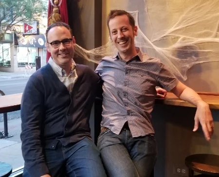 ROY'S WORLD Director Rob Christopher and producer Michael Smith