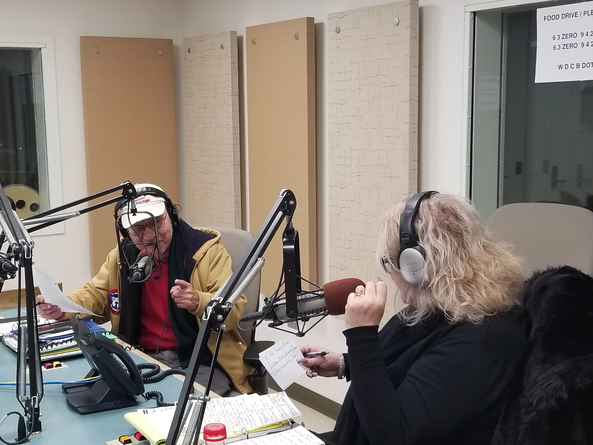 Victor and Connie Parra starting the Mambo Express at WDCB