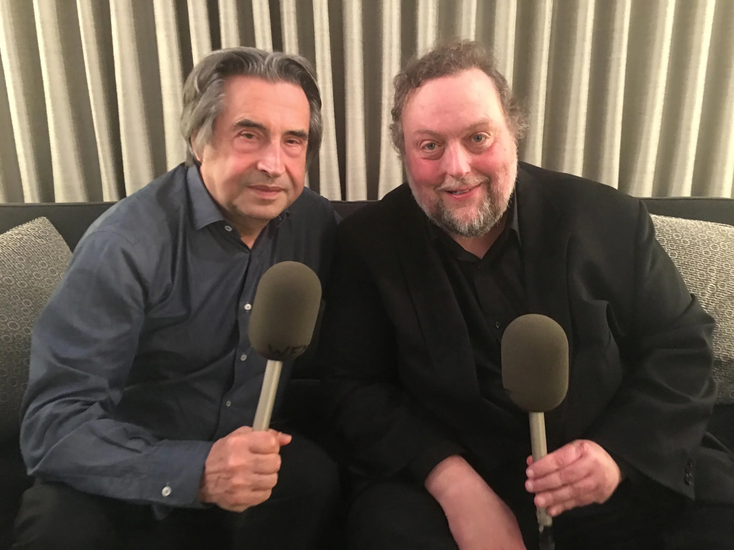 The CSO's Riccardo Muti & Newcity music critic Dennis Polkow