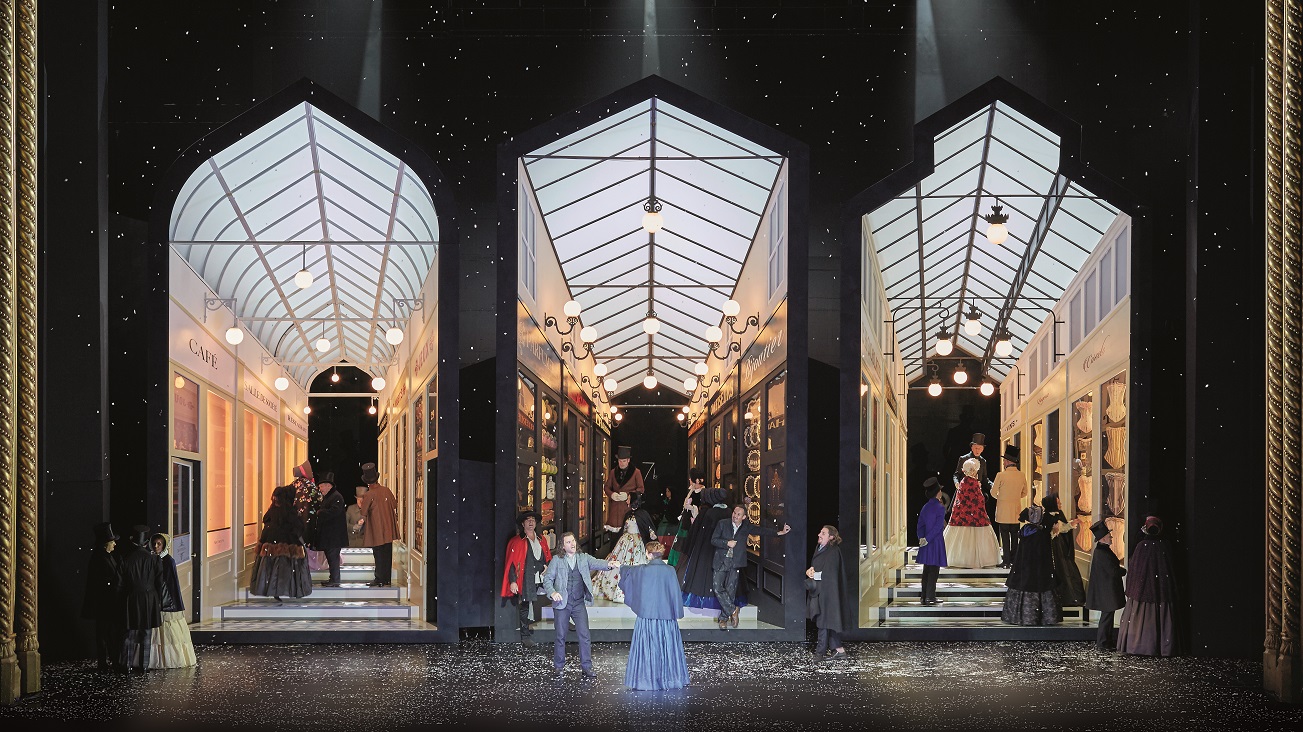 Image of new production of La Boheme, courtesy of Royal Opera House from Stefany Phillips