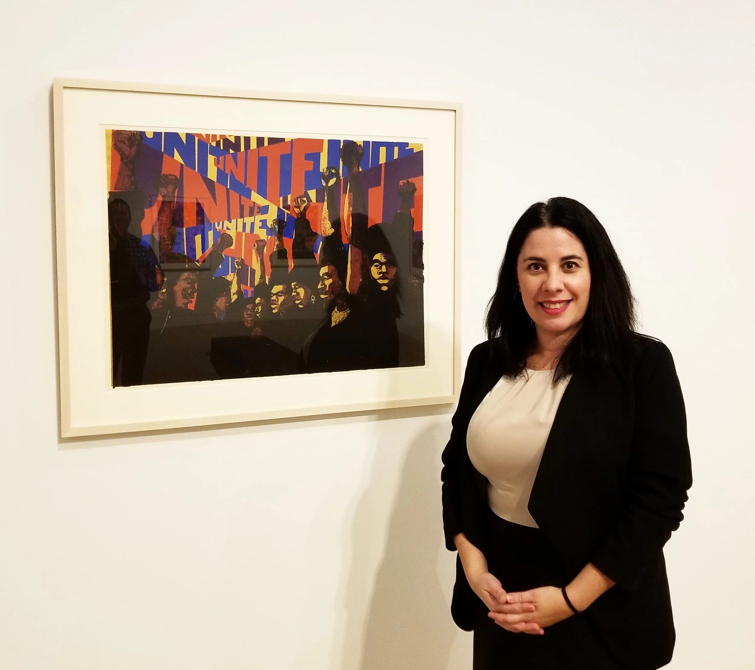 Julie Rodrigues Widholm, director/chief curator of the DePaul Art Museum