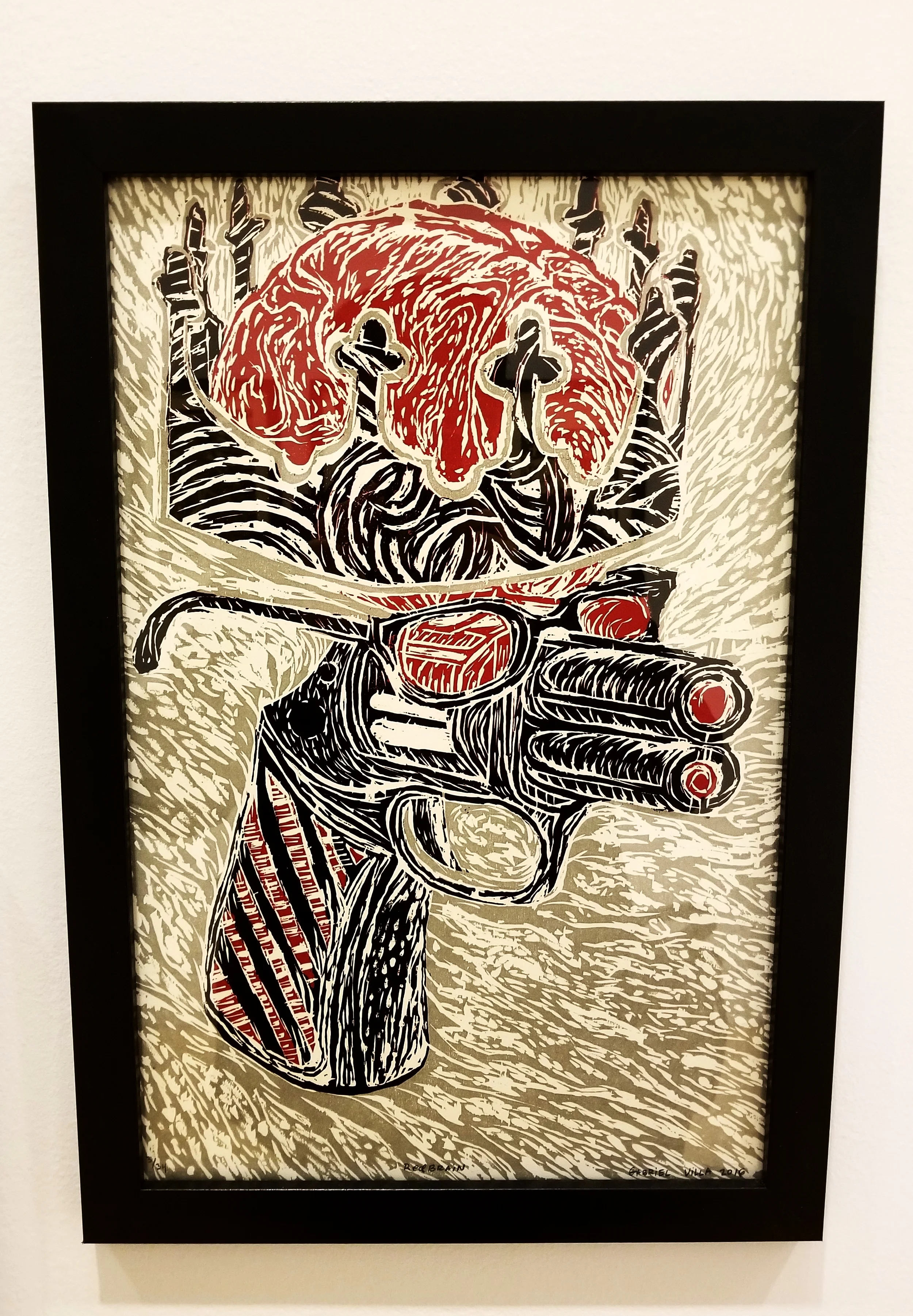 RED BRAIN, 2016 Gabriel Villa