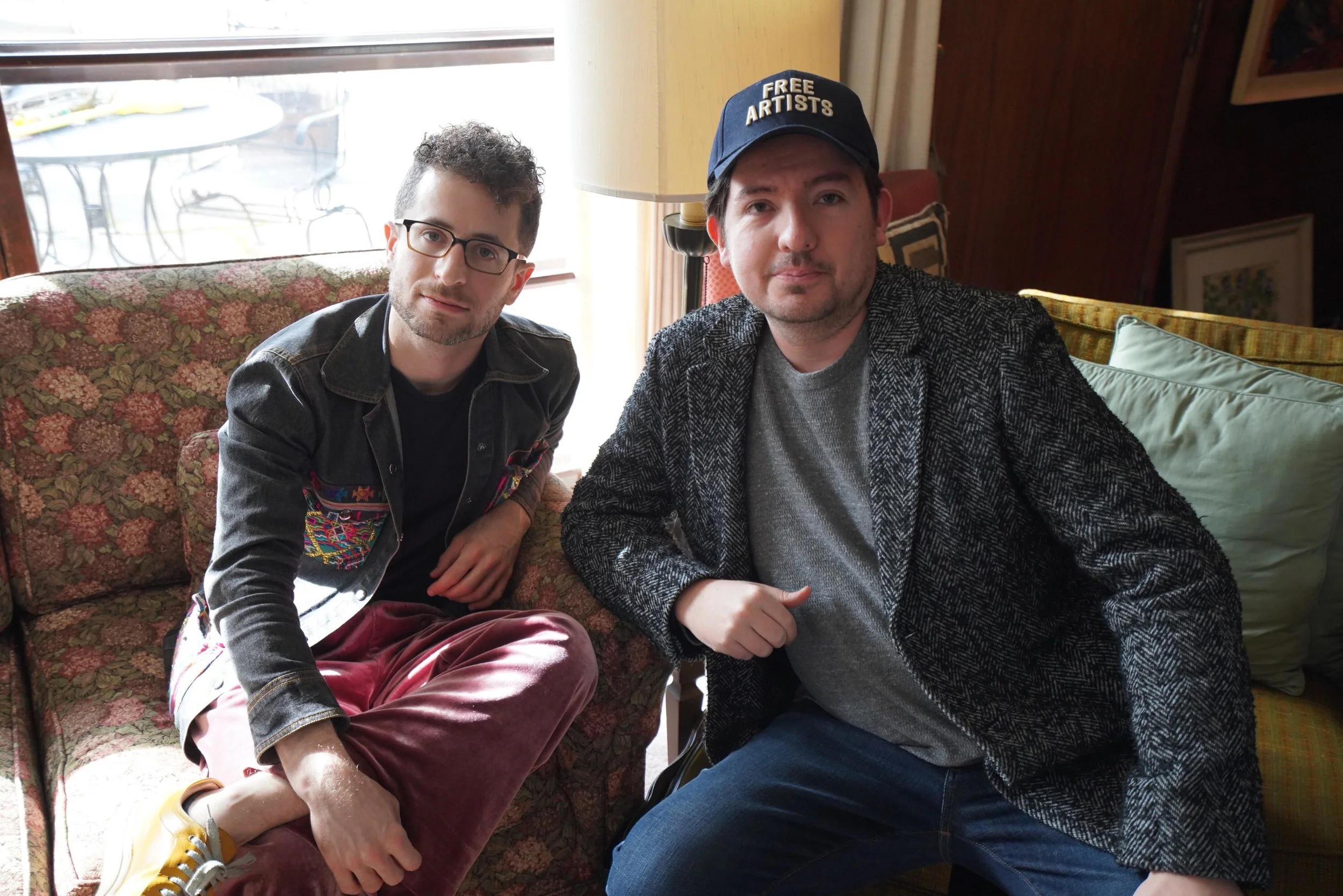 Greg Spero and WDCB's Gary Zidek 