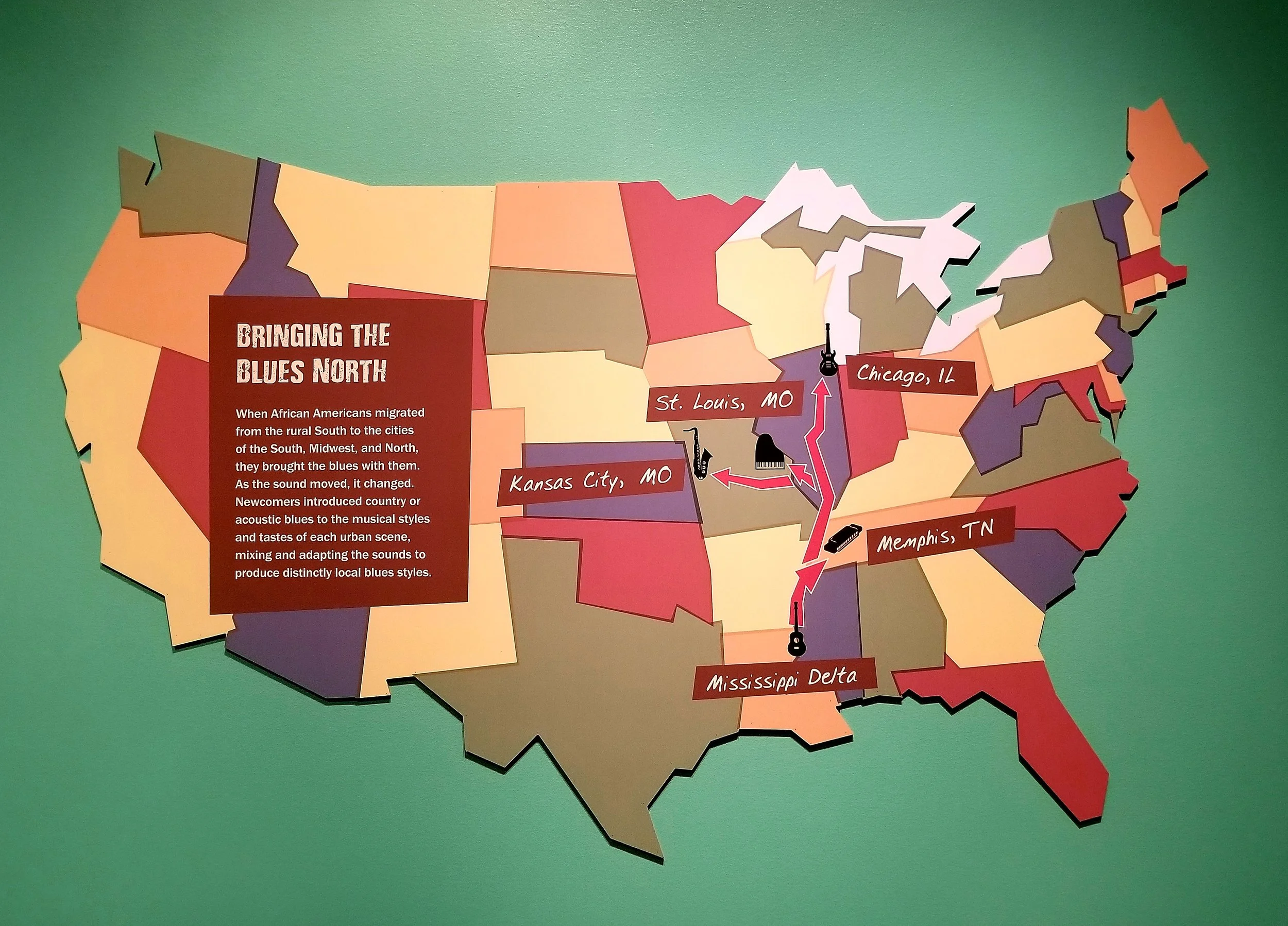 Mapping the journey of the blues in the Chicago History Museum's new exhibit