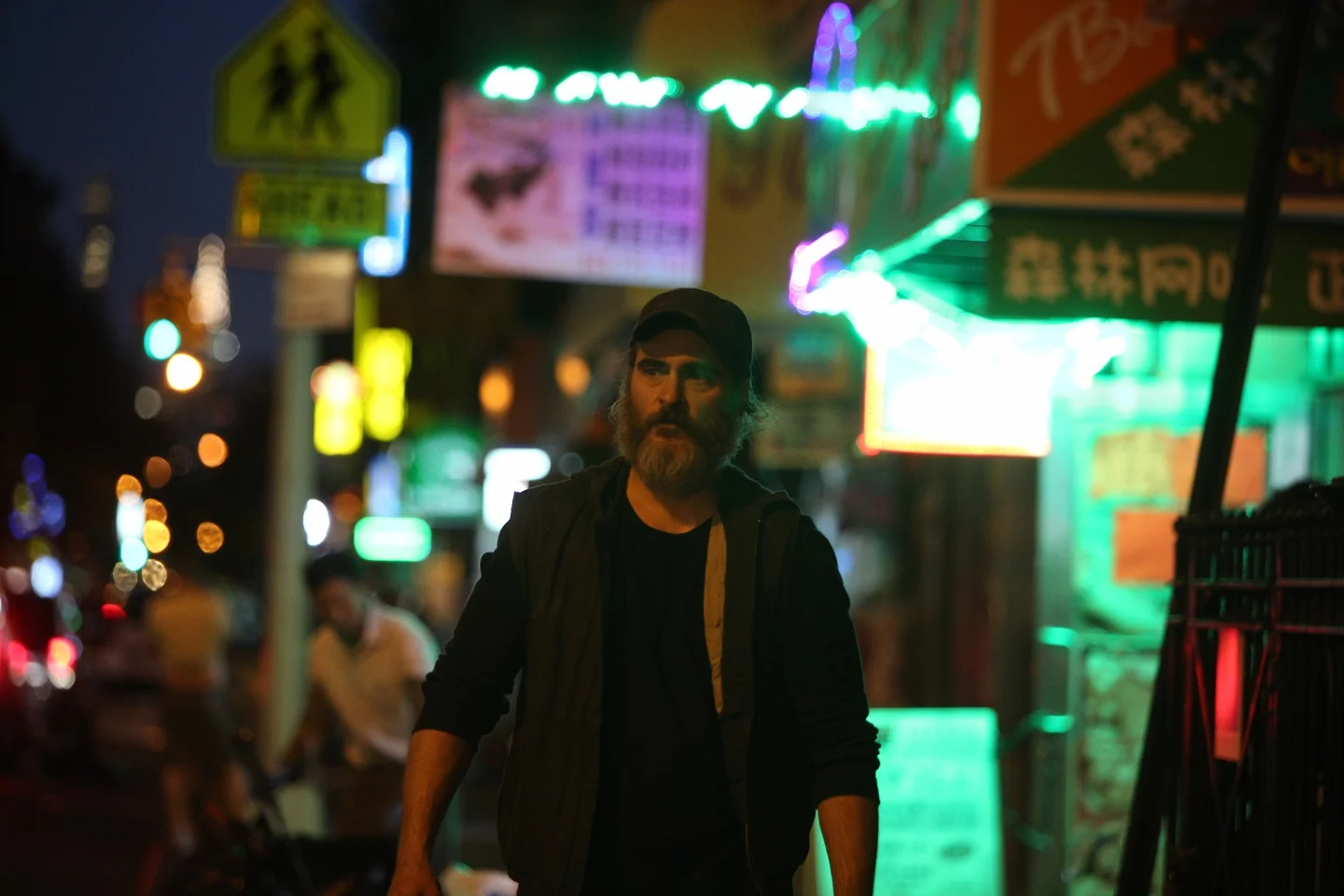 Joaquin Phoenix in You Were Never Really There