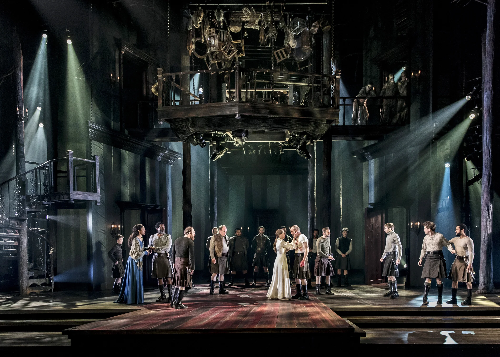 A scene from Chicago Shakespeare Theater’s production of Macbeth. Photo by Liz Lauren