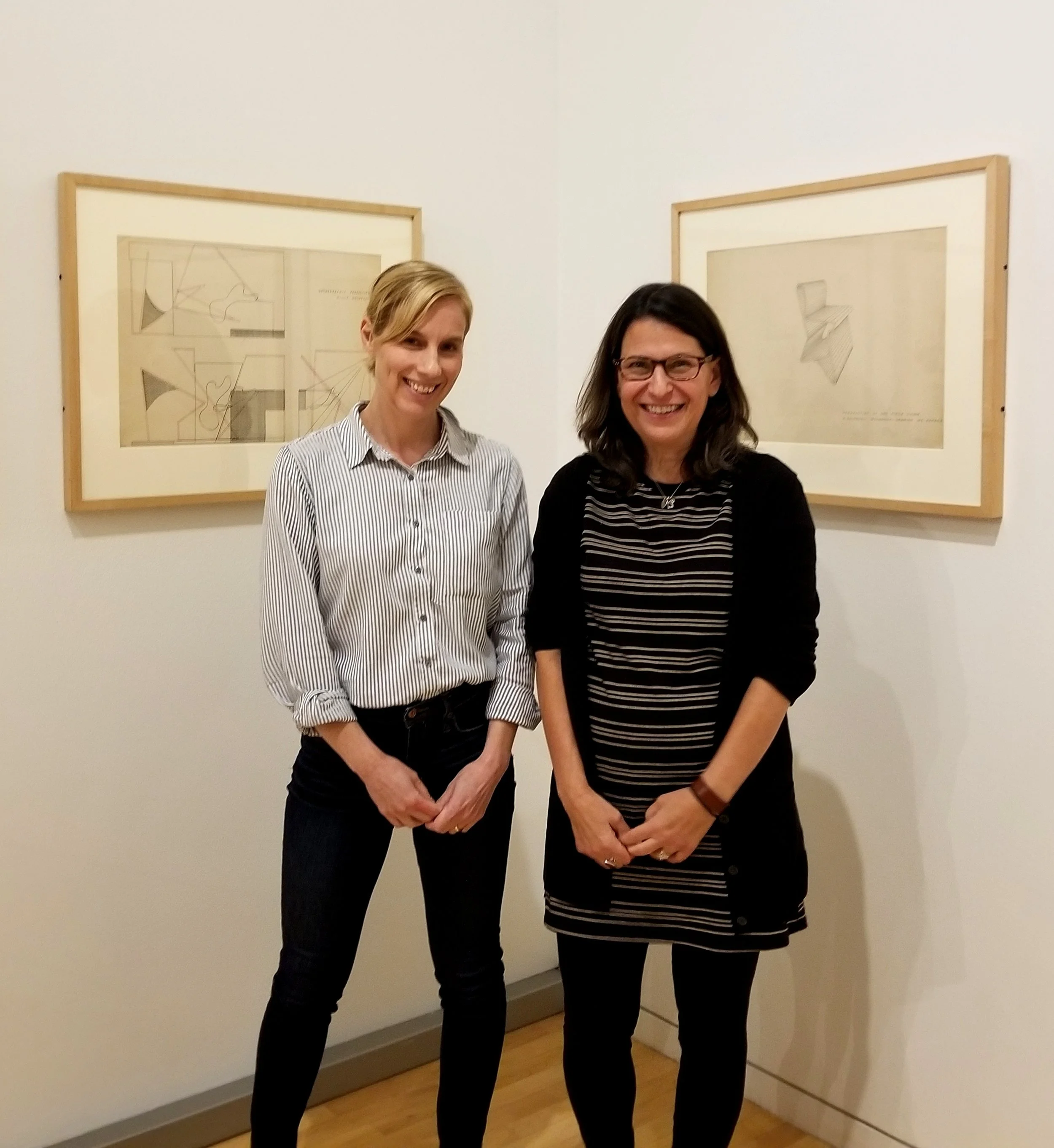 Co-curators: Amy Beste, Director of Public Programs in the Department of Film, Video, New Media & Animation at the School of the Art Institute and Corinne Granof, Curator of Academic Programs at the Block Museum of Art.
