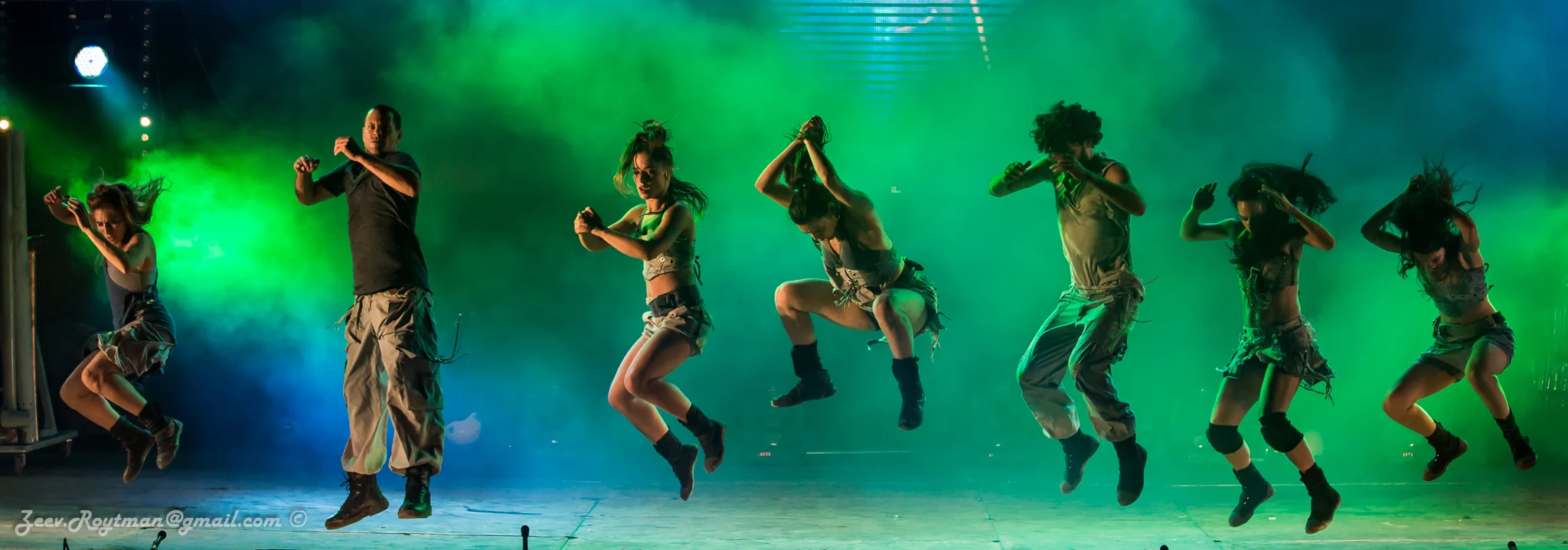Mayumana dancers performing CURRENTS