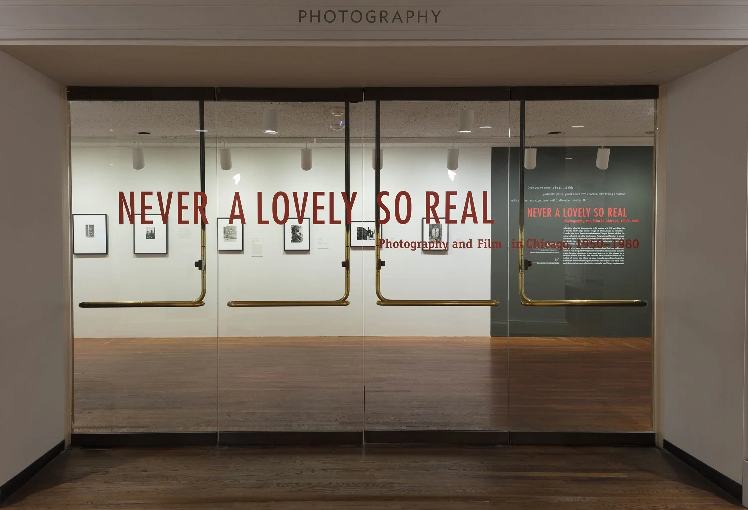 The Art Institute’s photo exhibition NEVER A LOVELY SO REAL