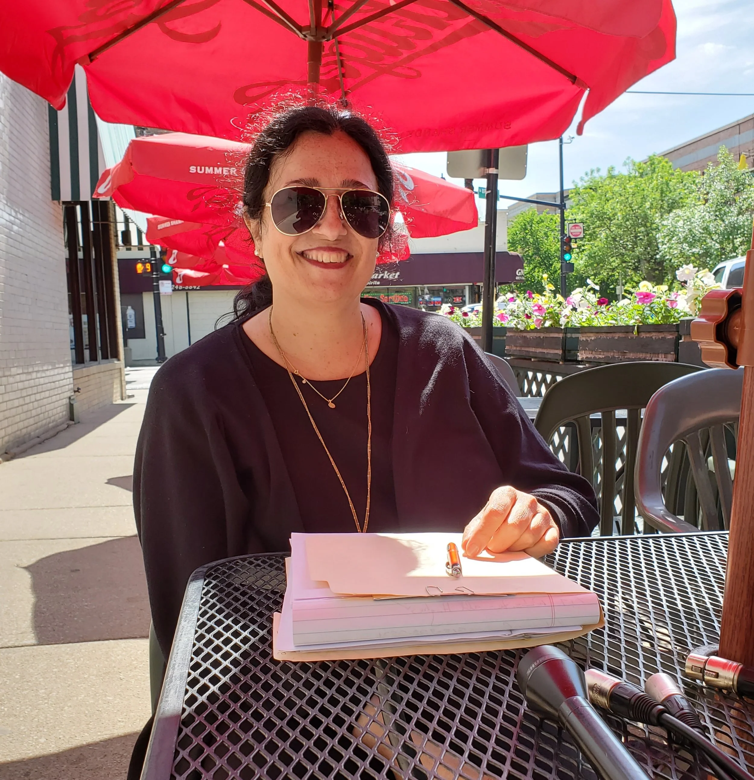 Printers Row Lit Fest programming director Teresa Basso Gold