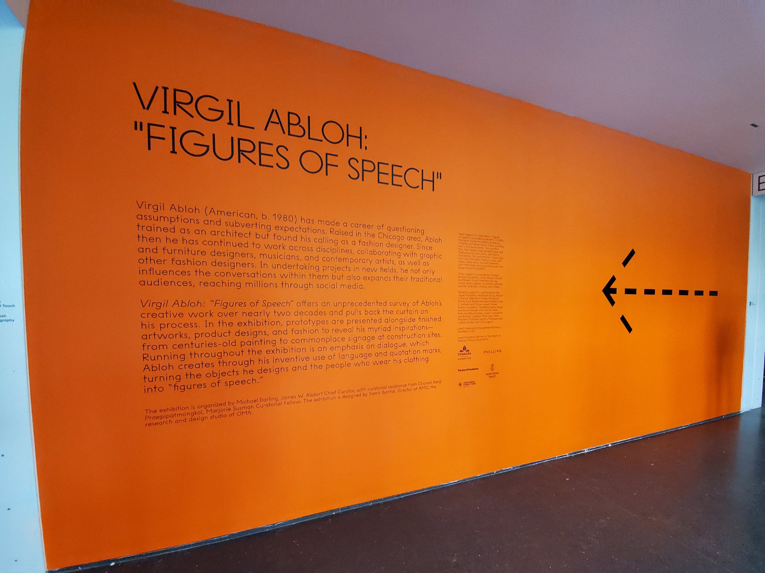 Virgil Abloh Figures of Speech Exhibition T-Shirt