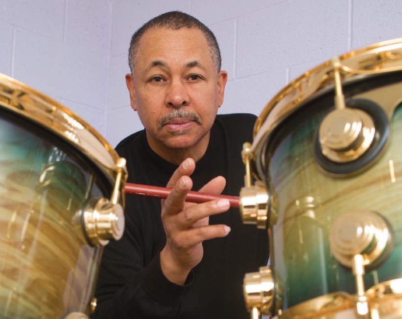 Ralph Johnson on drums
