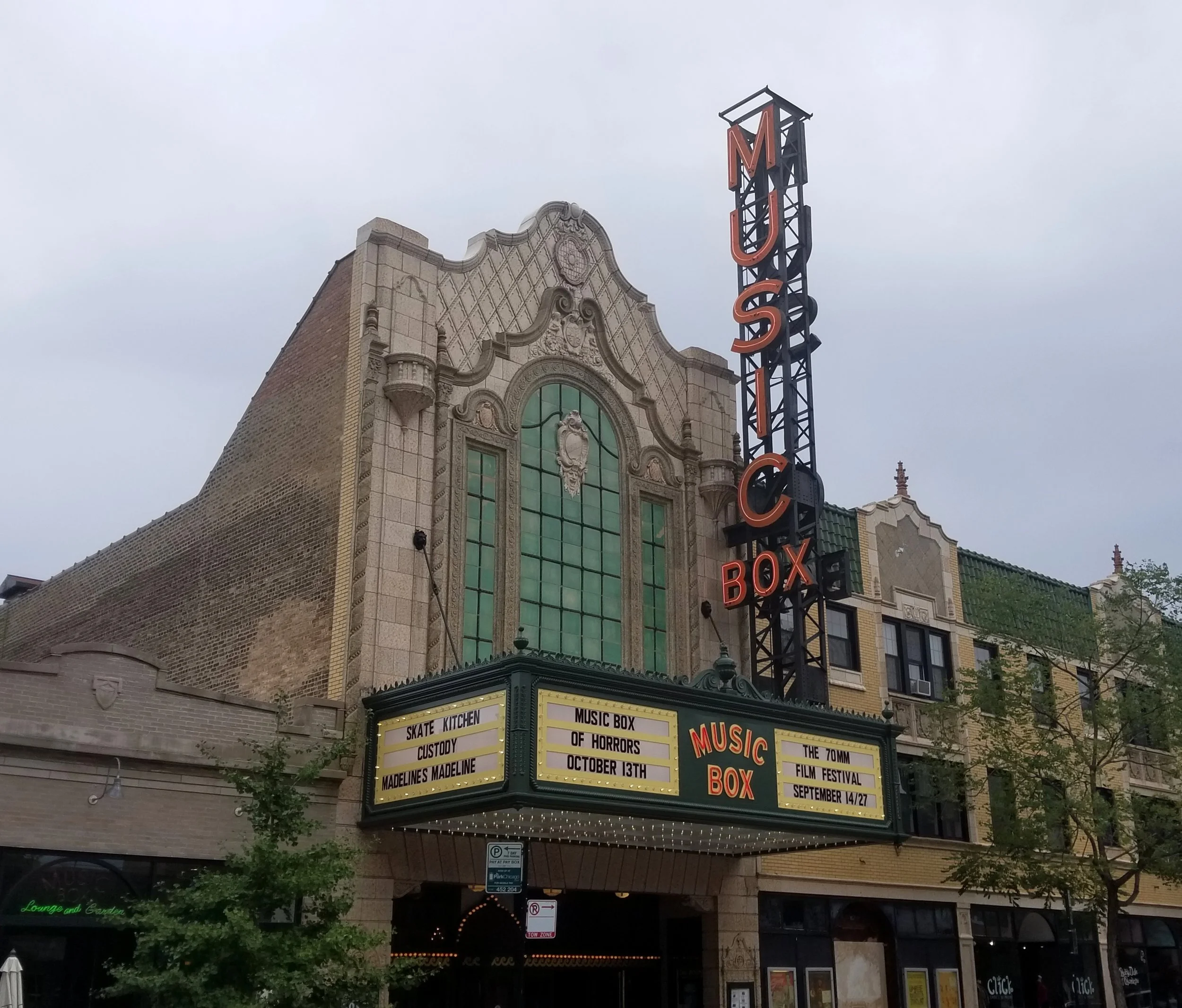 The Music Box, September 2018.