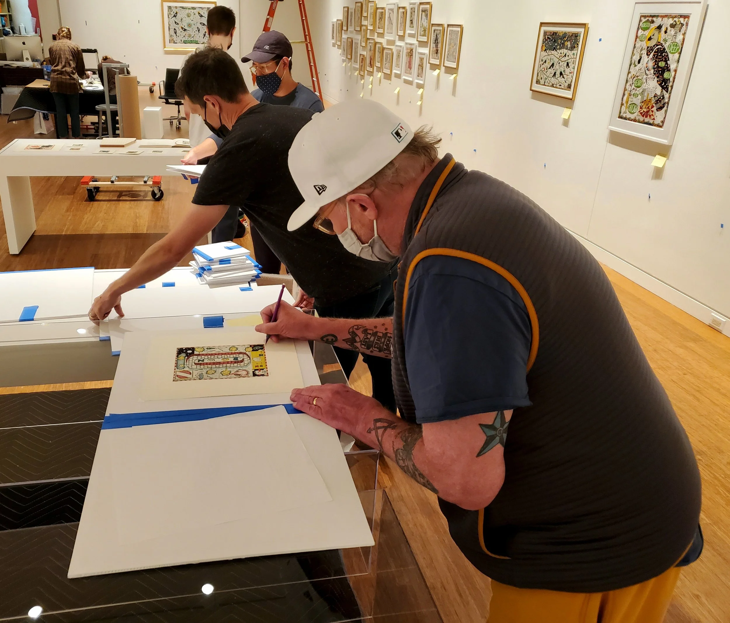 New Exhibition Presents Full Circle Moment For Artist Tony Fitzpatrick