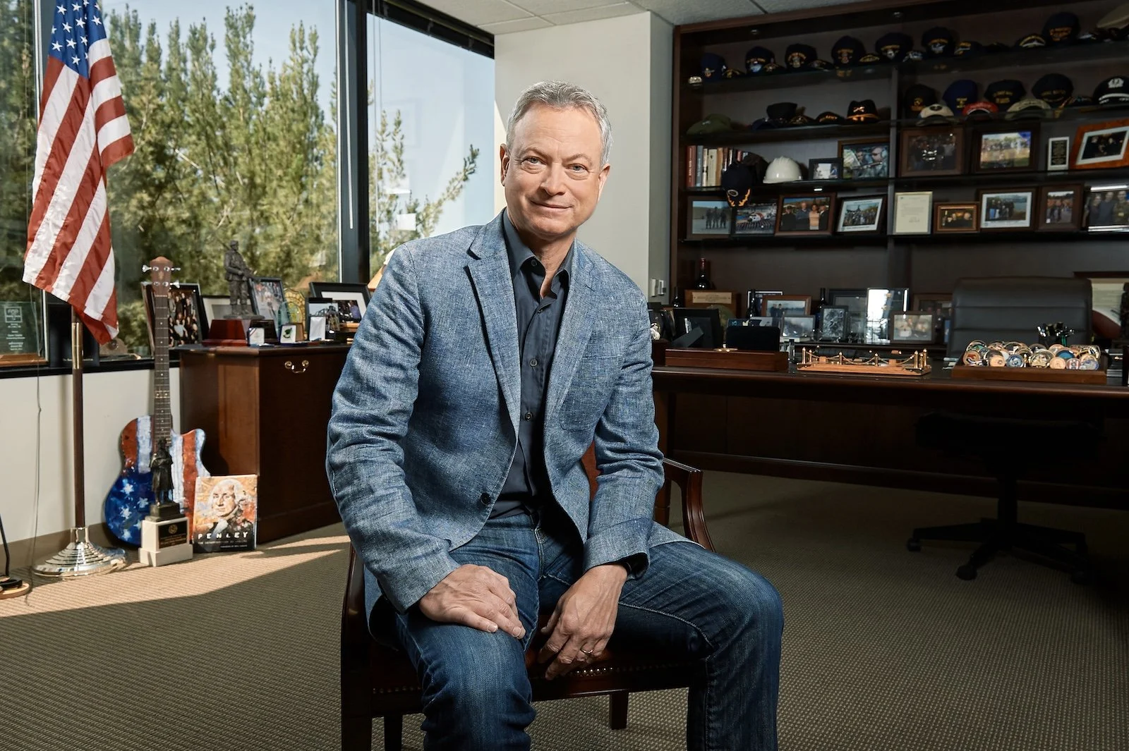 Gary Sinise Returns to Help Veterans Non-Profit