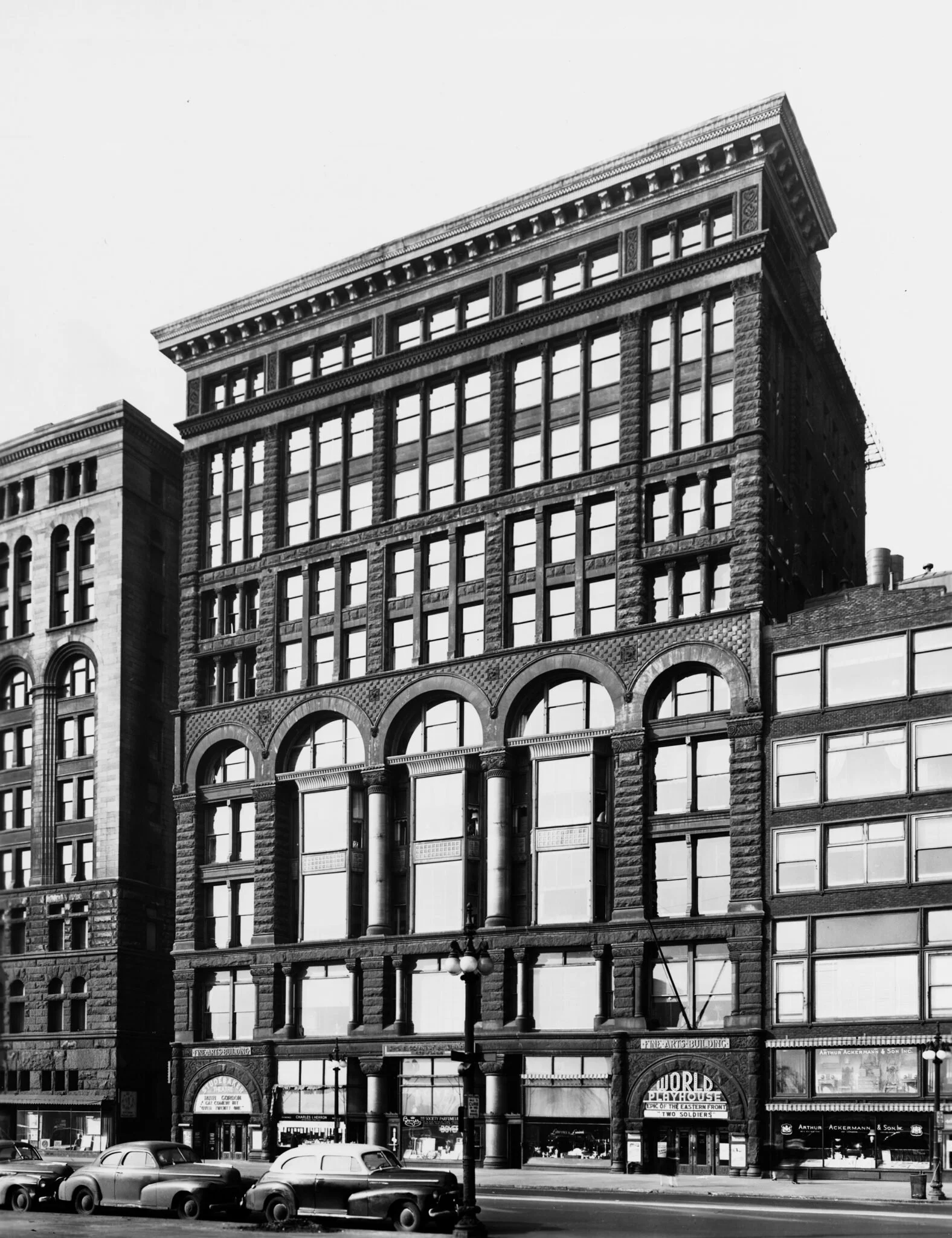 Fine Arts Building Commemorates 125 Years — The Arts Section