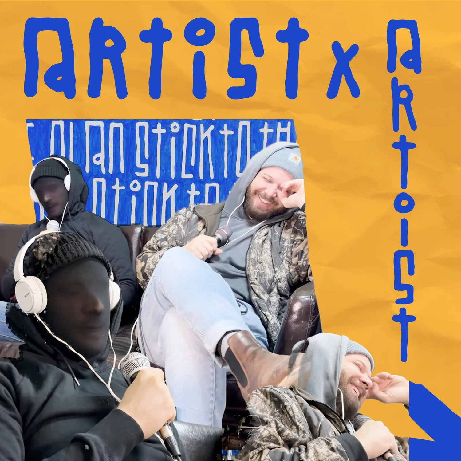 Artist x Artist podcast artwork