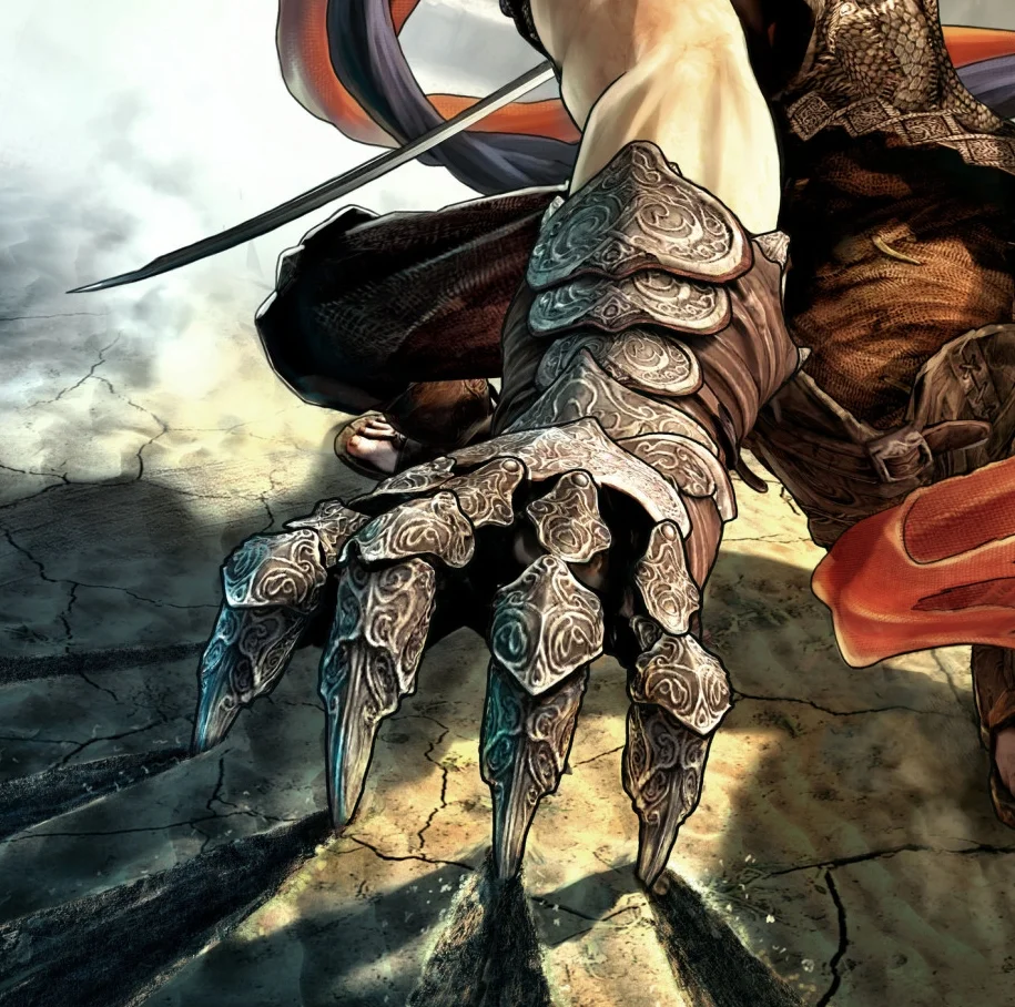 Still haven't figured out whether I loved the gauntlet because of the game magic, or because of the way it looked!