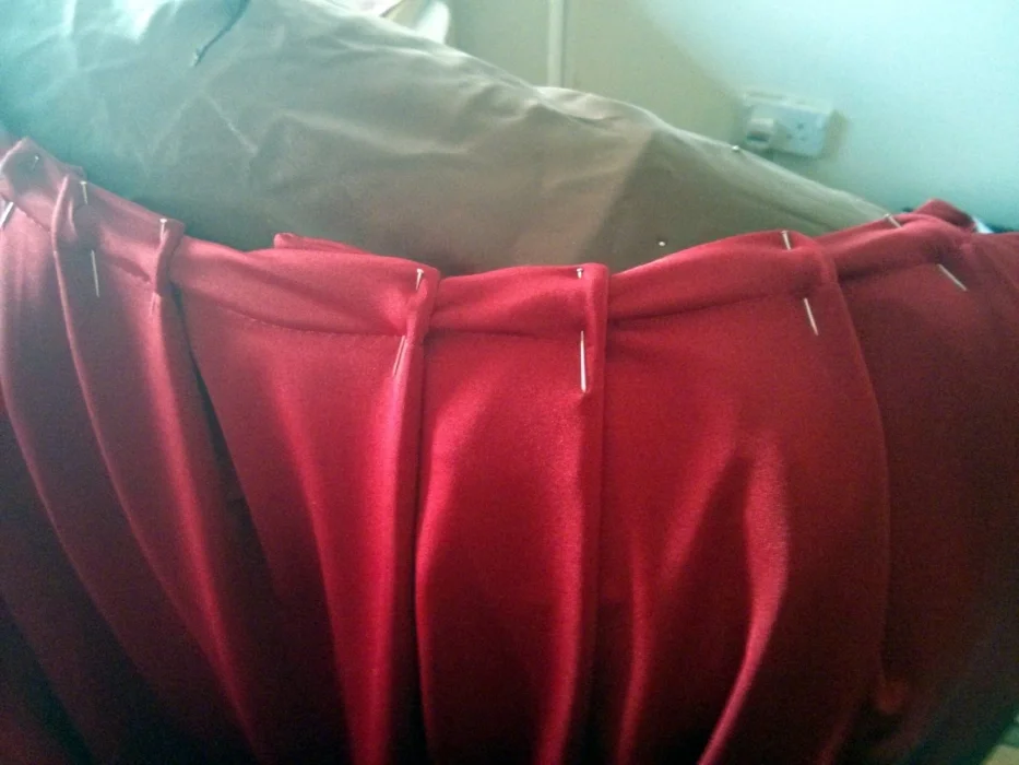Doth thou mother know you weareth her drapes?