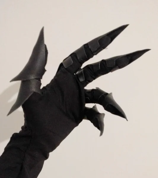 From claws..