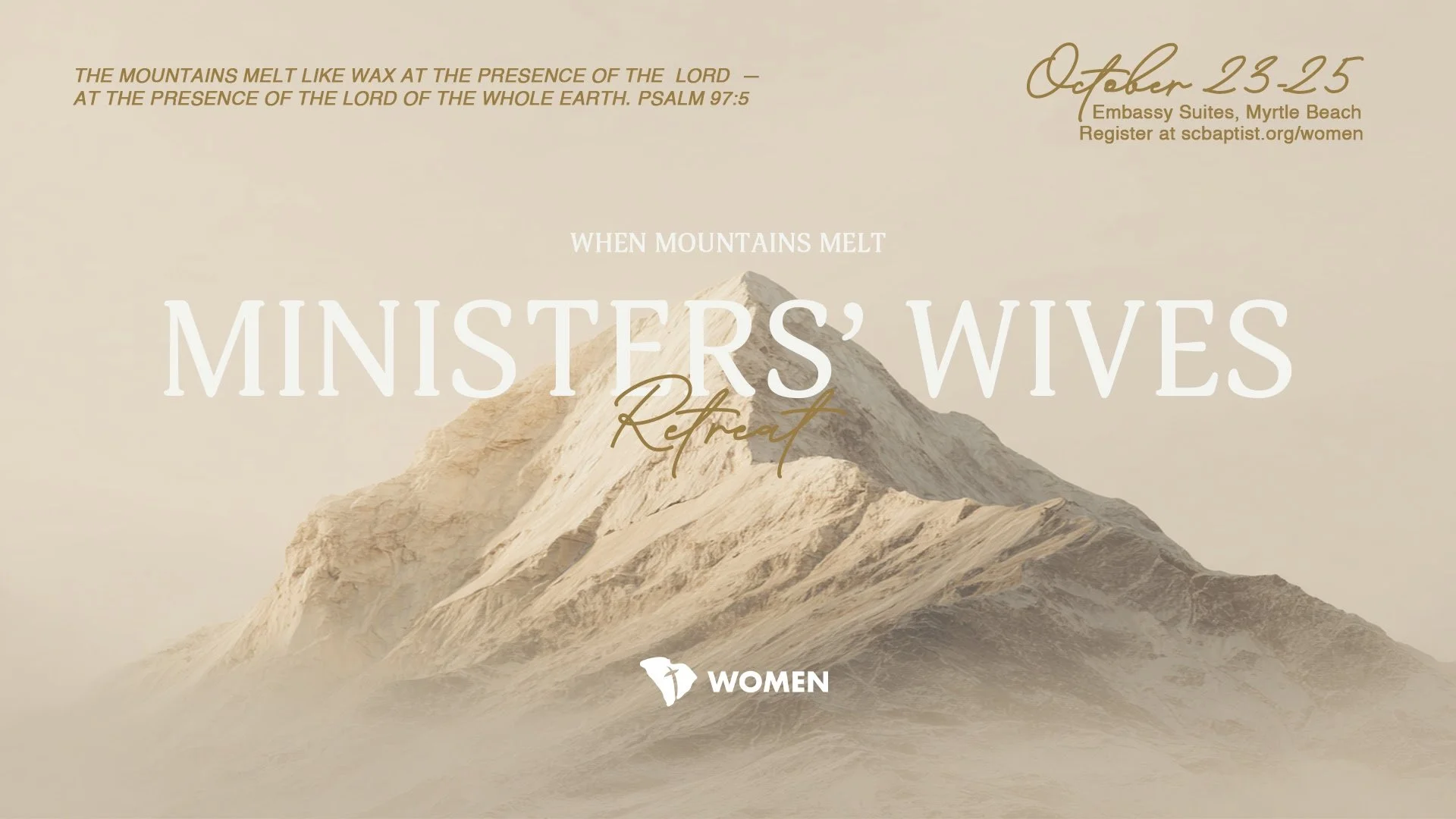 2026 Ministers' Wives Retreat