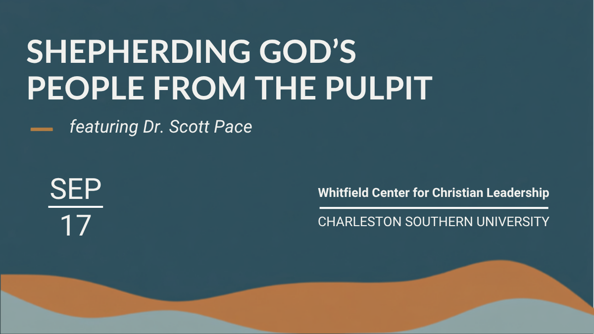 Shepherding God's People from the Pulpit