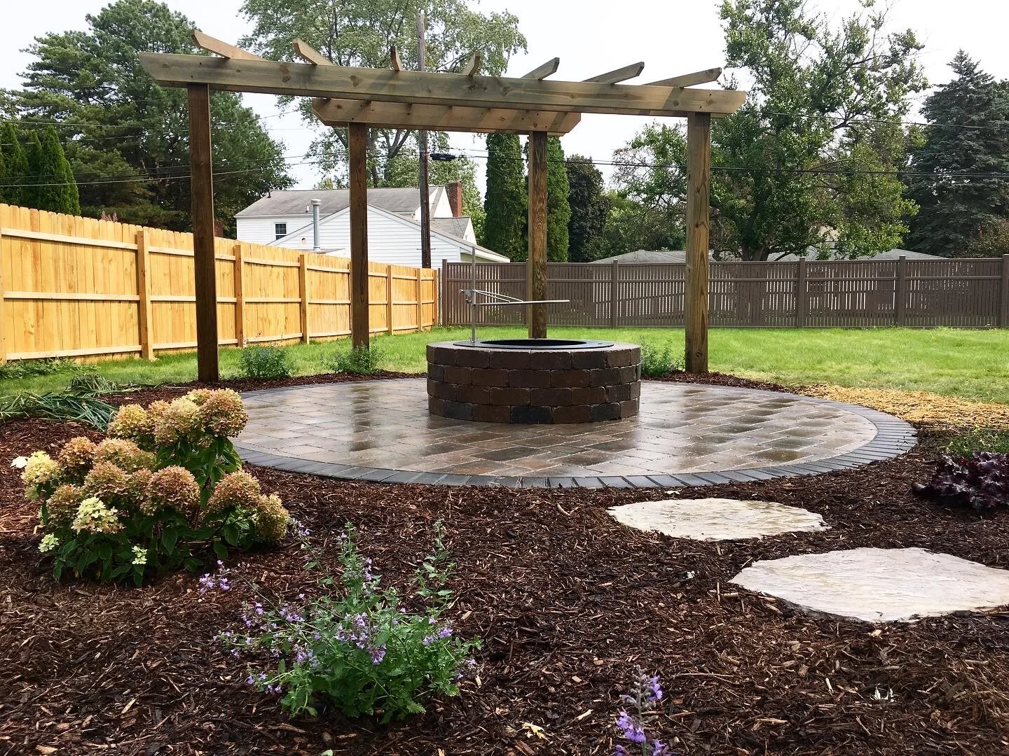 pergola patio fire pit midland michigan.JPG