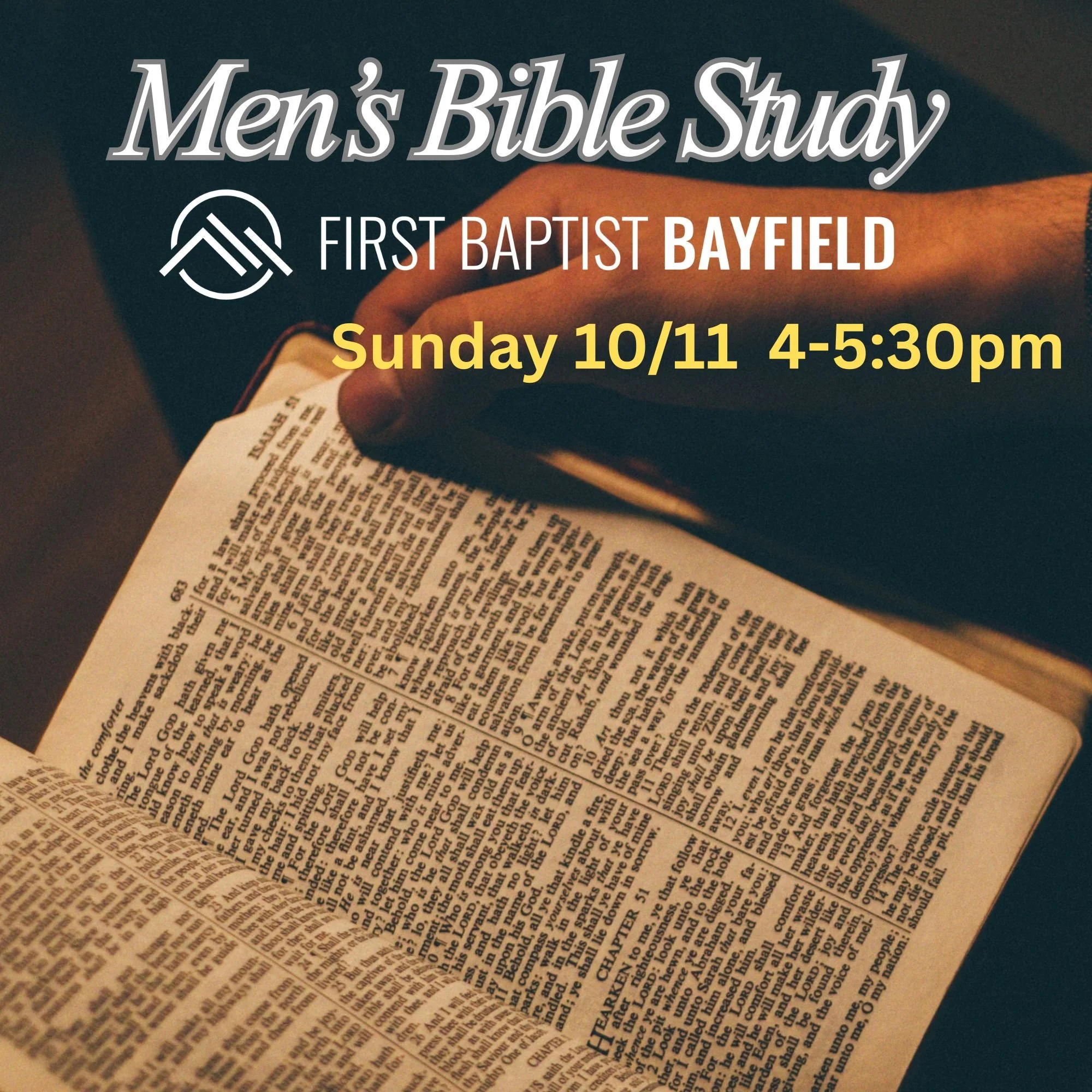 Men's Bible Study