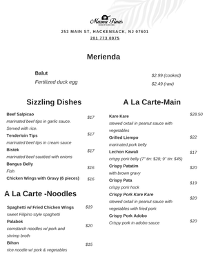 New Jersey — Mama Fina's New Jersey