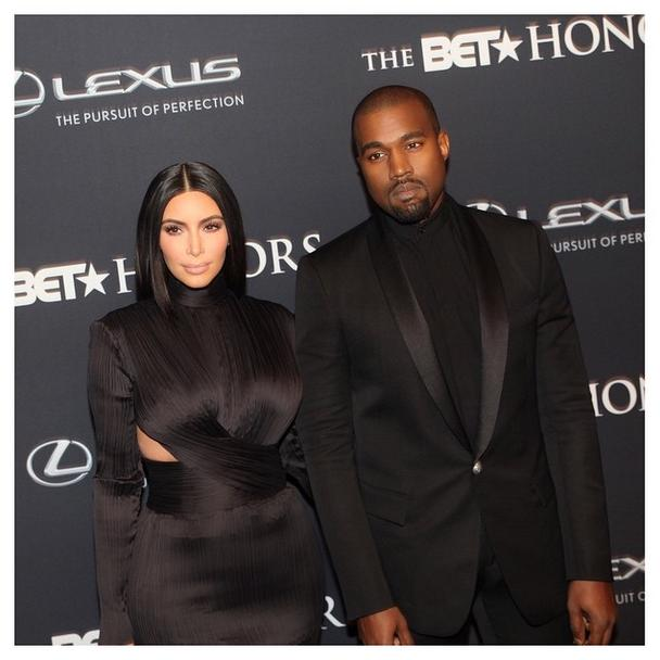 Kim Kardashian & Kanye West