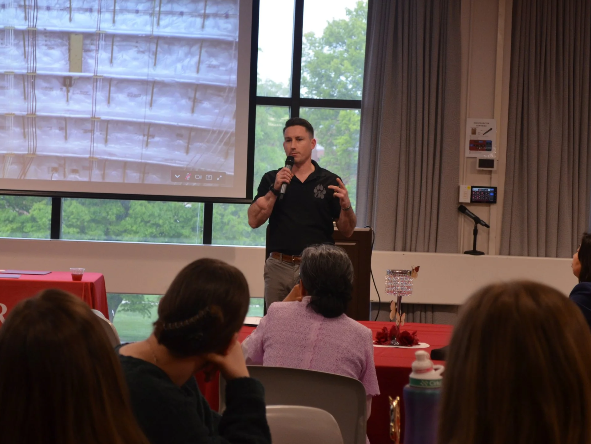 Sgt. Alfred Brenner talks HOPE Speaking at Rider University Norm Brodsky College of Business Award Ceremony