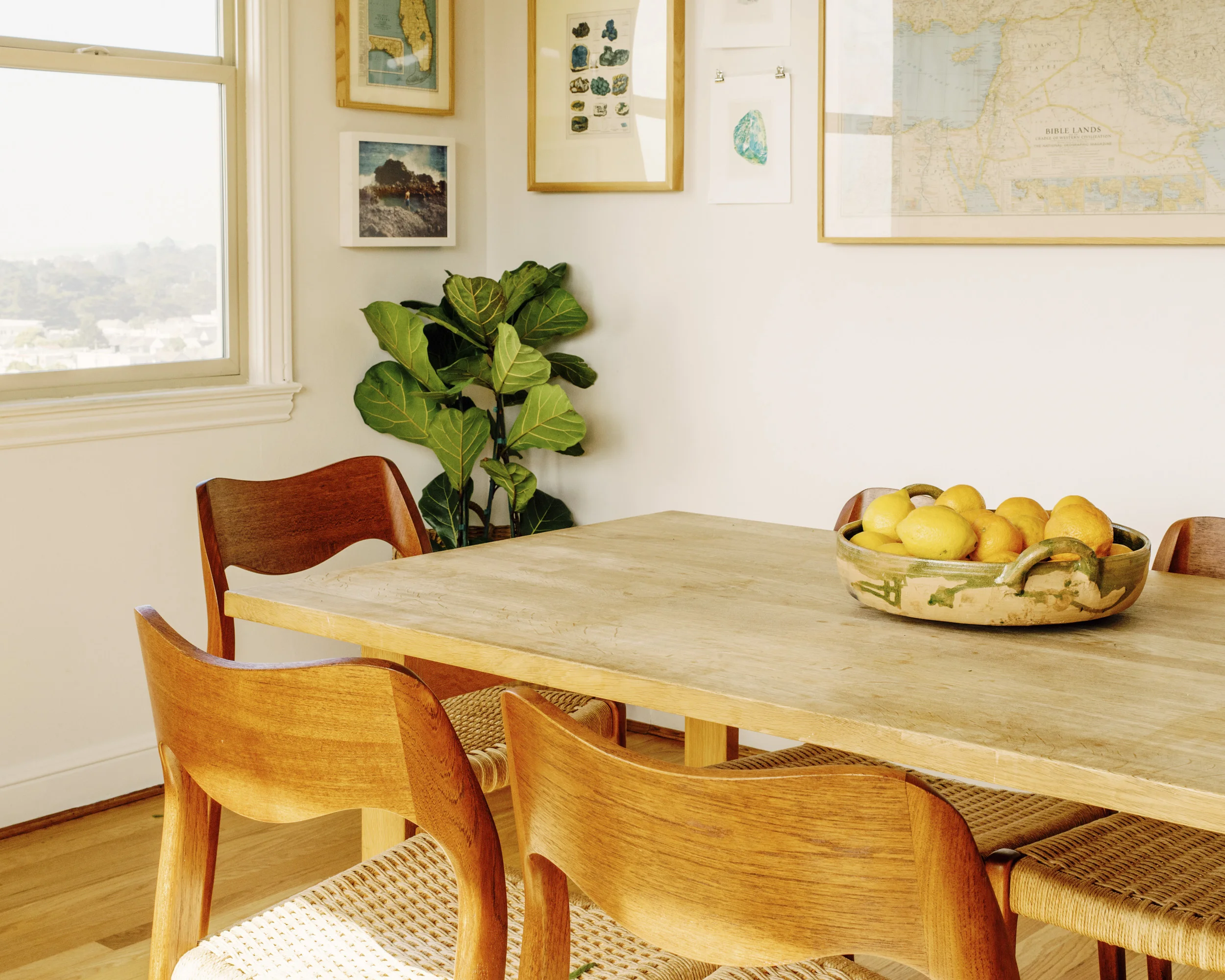 Home of Textile Designer Dana Haim , photography by Carter Moore.