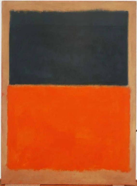 Mark Rothko, Green and Tangerine on Red, 1956, oil on canvas, 93 5/8 x 69 1/4 in.; 237.8075 x 175.895 cm., The Phillips Collection, Washington, D.C.