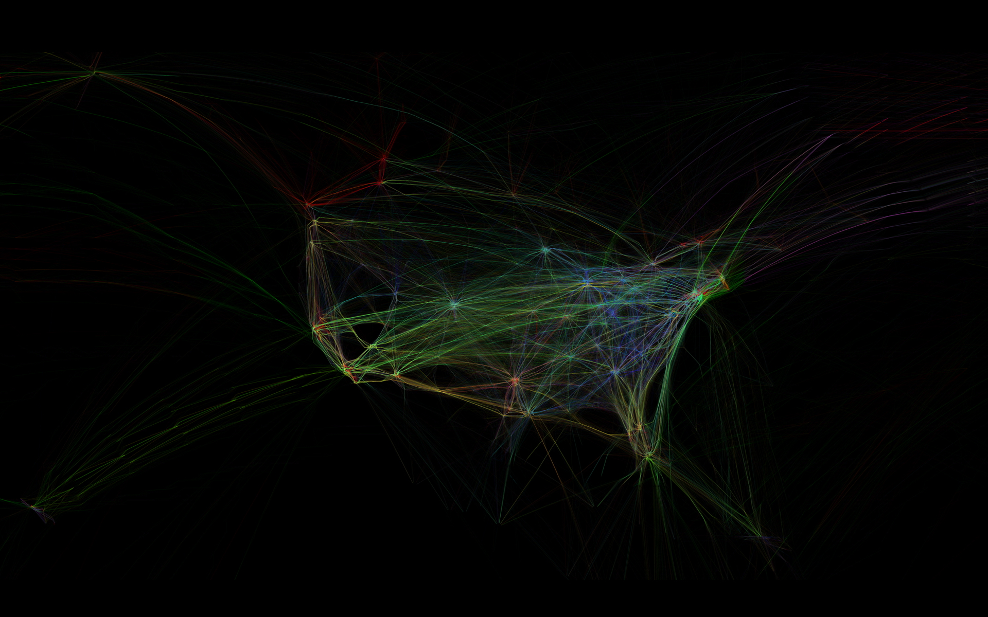 Aaron Koblin - Flight Patterns (2006).jpg