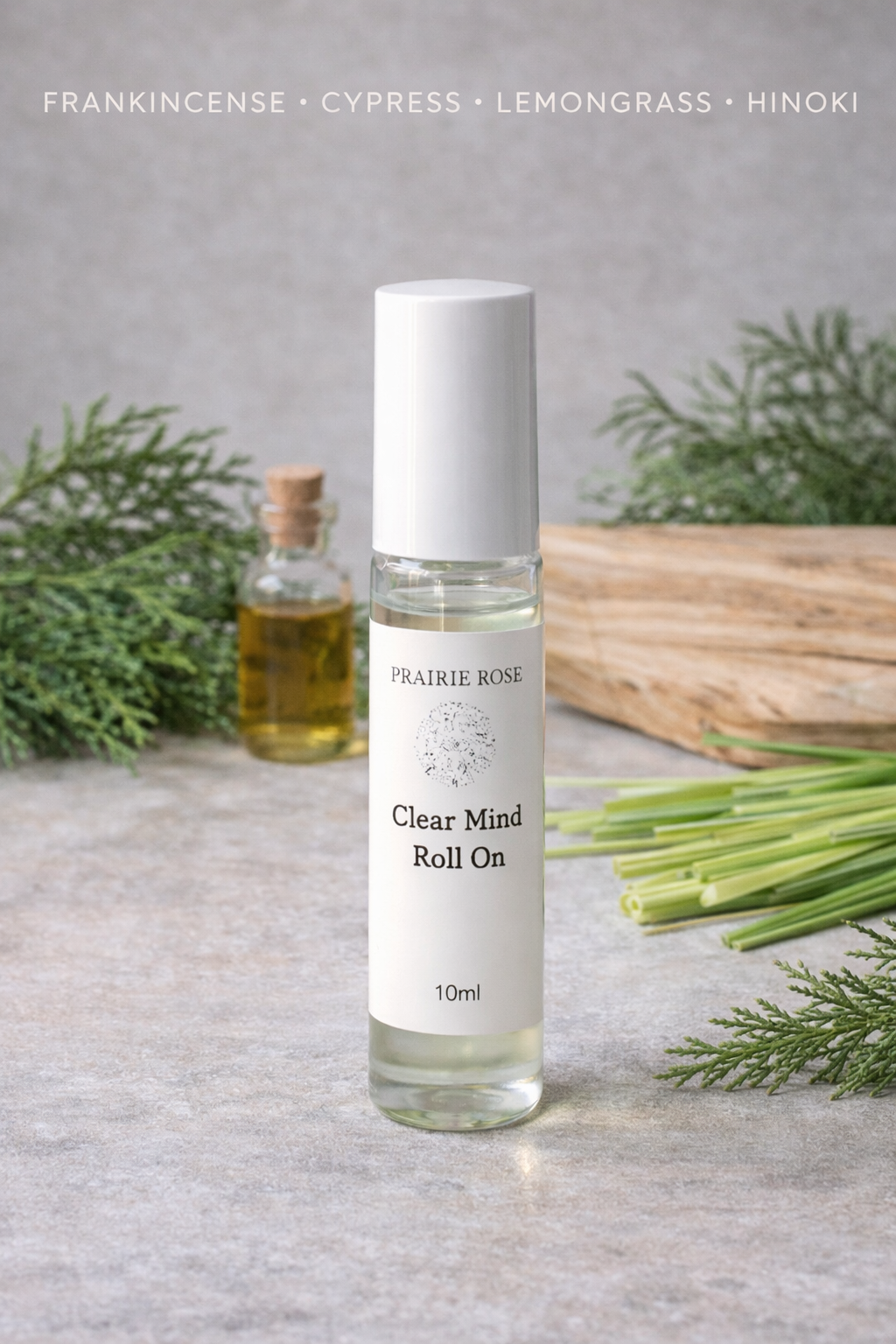 Clear Mind — Botanical Essential Oil Roll-On (10ml)