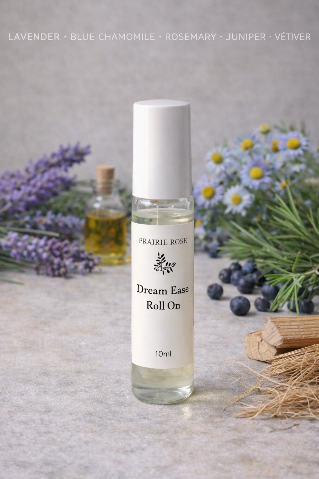 Dream Ease — Botanical Essential Oil Roll-On (10ml)