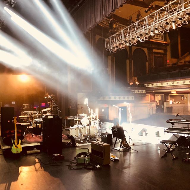 Pre-show at The National in Richmond opening for @therealconnells. 
Join us when we play with them again at @fillmorenc on July 12.