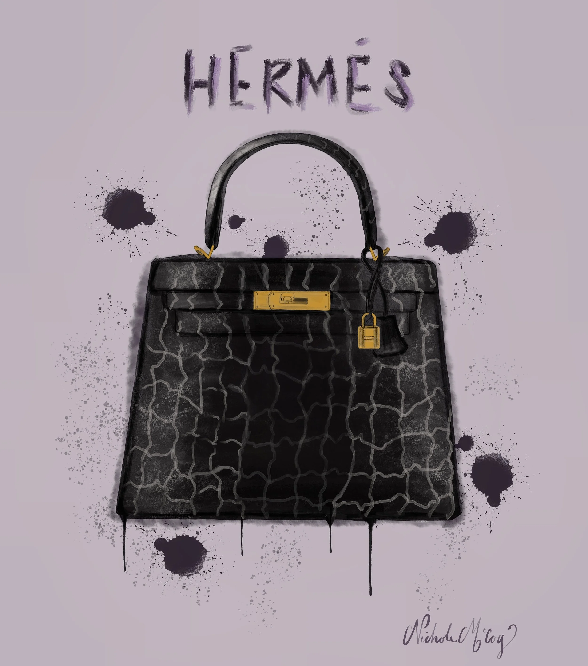 Nichole McCoy Art Print Kelly in the Streets