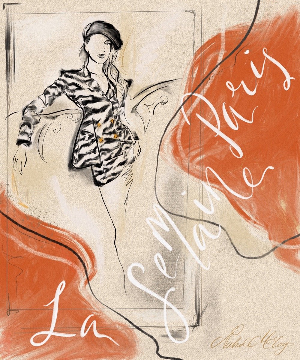Nichole McCoy Art Print La Semaine Paris