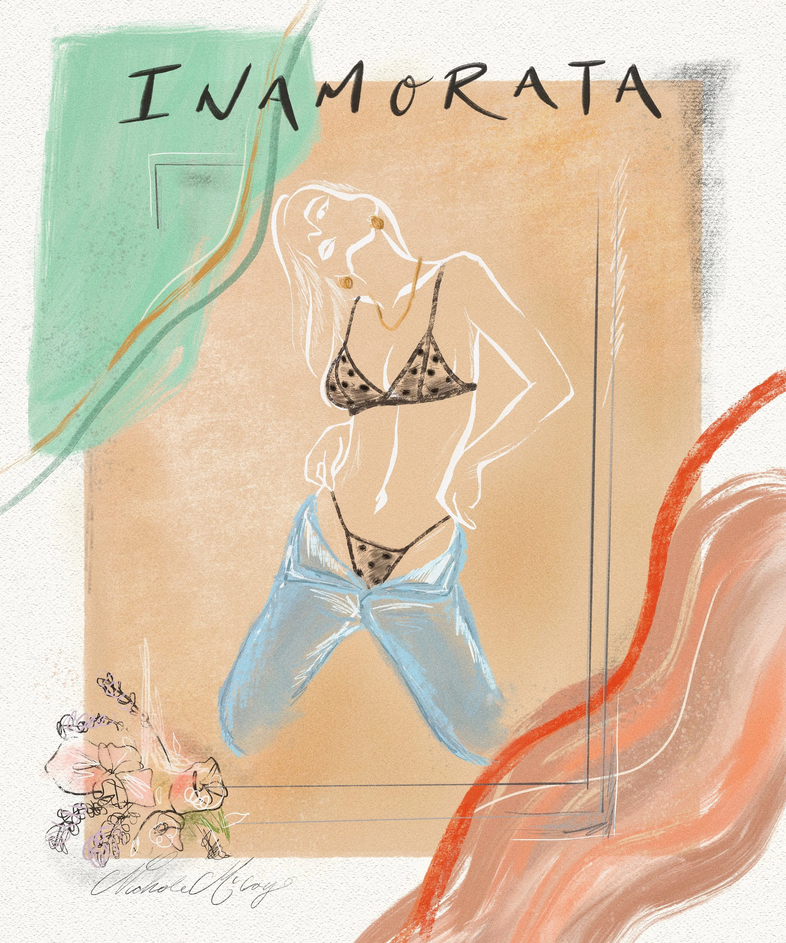 Nichole McCoy Art Print Inamorata Woman
