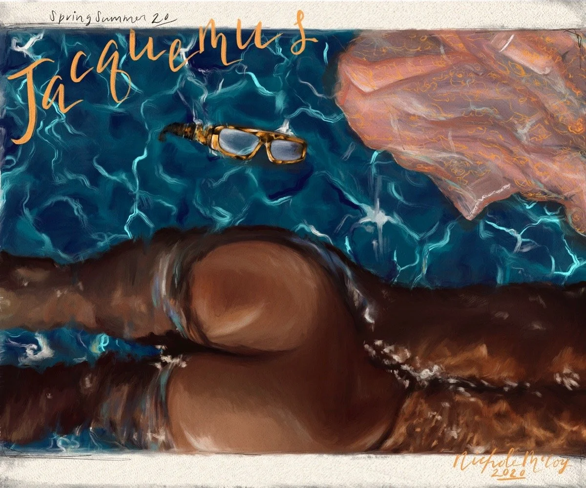 Nichole McCoy Art Print Jacquemus