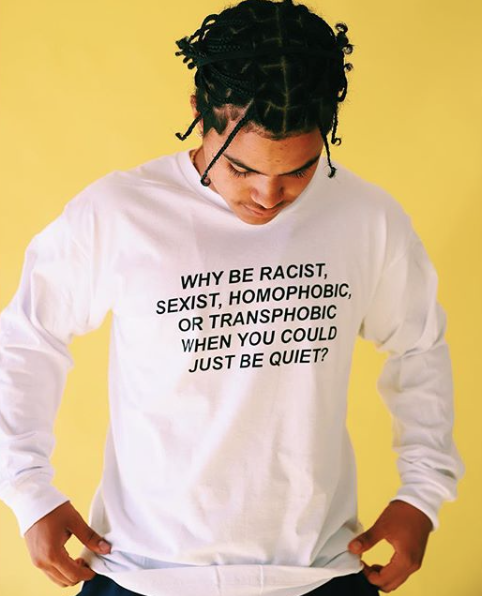 Image and shirt from GreenBox Shop