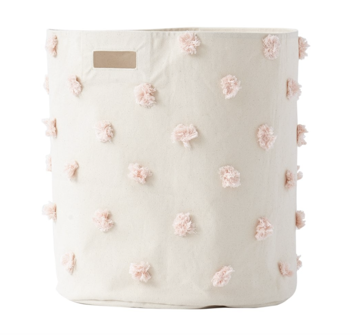 Pom poms, need I say more!? Maybe this will make the men in our lives actually put their clothes in this hamper..or maybe not!? 