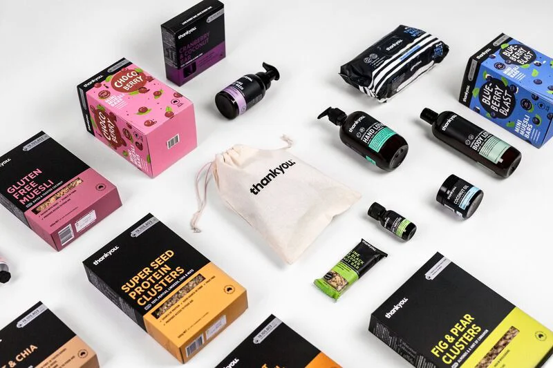 Reckon you'd recognise these guys if they took their logo off the box? SOURCE: Thankyou Co