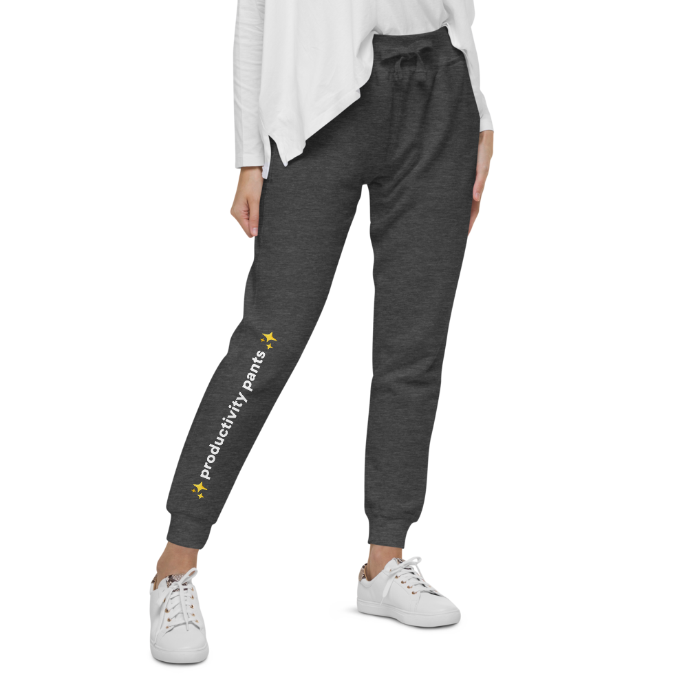 unisex-fleece-sweatpants-charcoal-heather-right-front-61a684a4b4f60.png