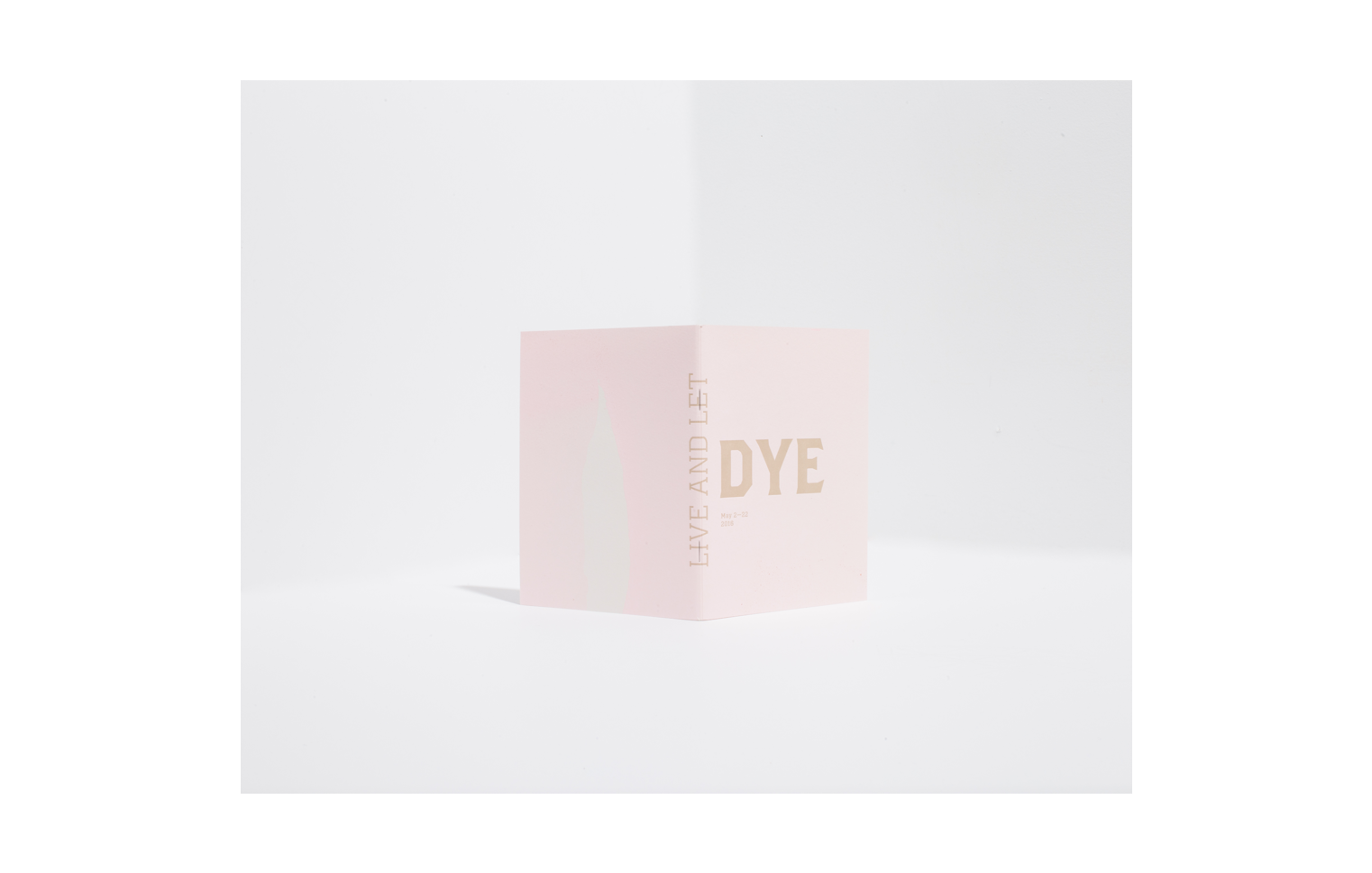 Live and Let Dye artist book